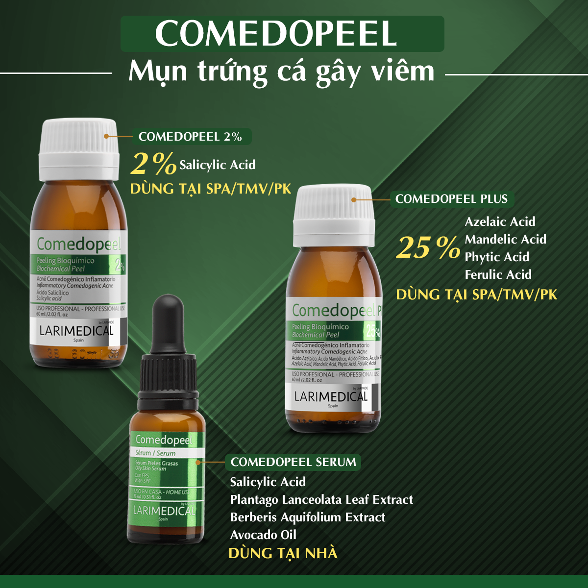 Comedopeel- Dòng Peel mụn trứng cá