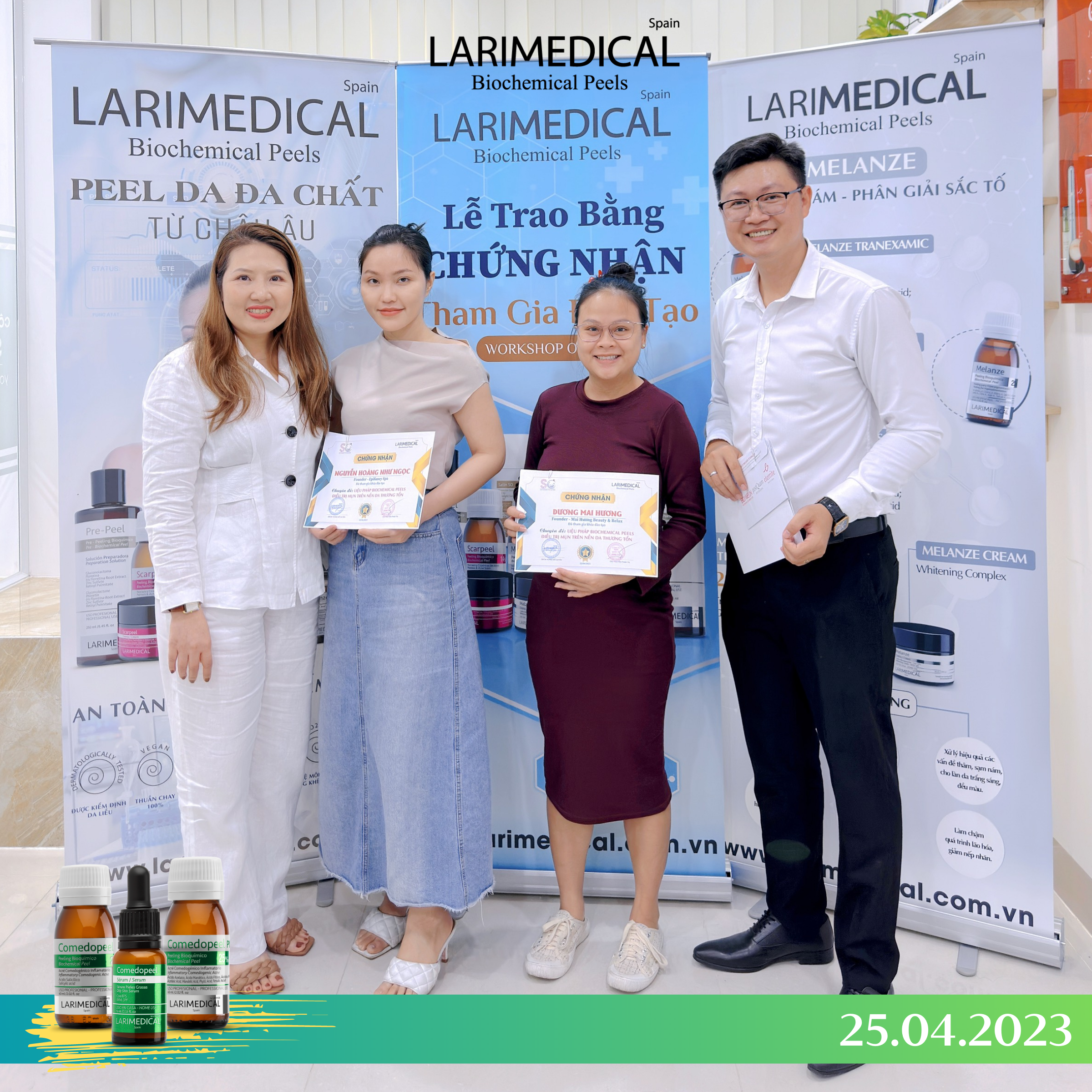 peel điều trị mụn - Larimedical