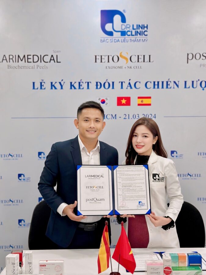 LỄ KÝ KẾT HỢP TÁC GIỮA LARIMEDICAL VÀ DR. LINH CLINIC