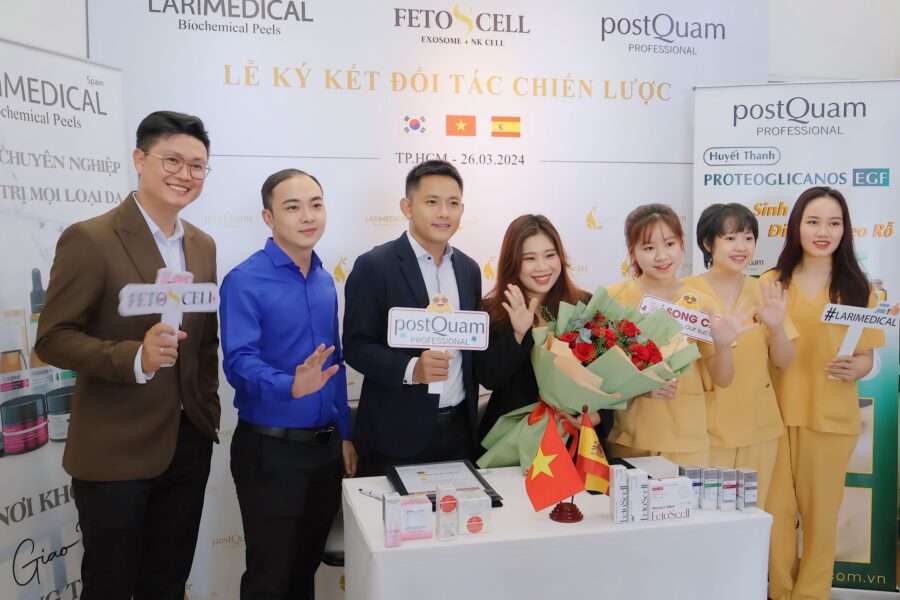 LARIMEDICAL THÀNH CÔNG KÝ KẾT HỢP TÁC CÙNG HÀ QUYÊN SPA & COSMETICS