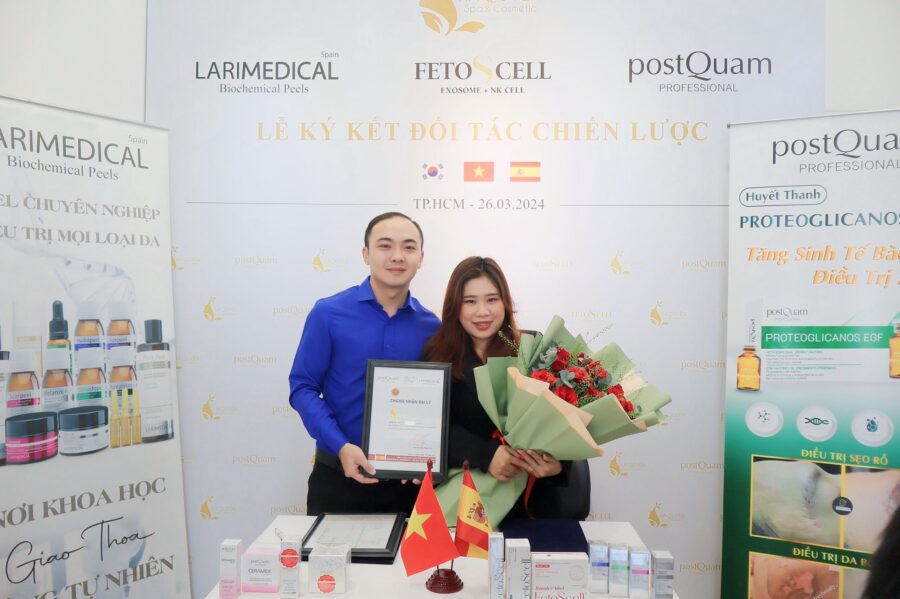 LARIMEDICAL THÀNH CÔNG KÝ KẾT HỢP TÁC CÙNG HÀ QUYÊN SPA & COSMETICS