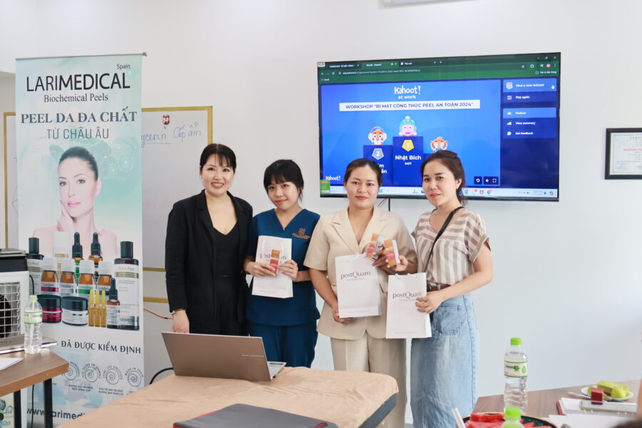 LARIMEDICAL KẾT HỢP CÙNG ELLA ACADEMY TỔ CHỨC THÀNH CÔNG WORKSHOP BÍ MẬT CÔNG THỨC PEEL AN TOÀN 2024